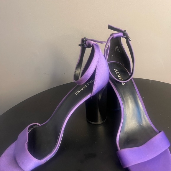Call it Spring purple heels size 11 - Picture 2 of 4